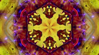 Soyut renk neon ışıklı arka plan. Duvar Kağıdı .