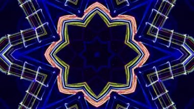 Soyut renk sanat ışığı arka planı. Neon yanıp sönüyor. Canlı duvar kağıdı. Sahne ışığı. 