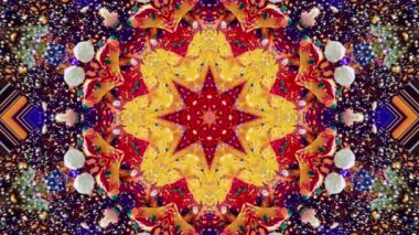 Soyut renk sanat ışığı arka planı. Neon yanıp sönüyor. Canlı duvar kağıdı. dekor 