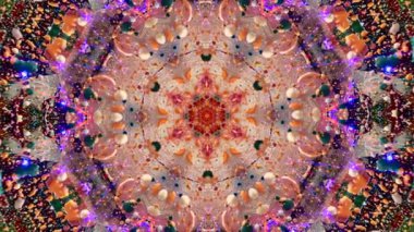 Soyut renk sanat ışığı arka planı. Neon yanıp sönüyor. Canlı duvar kağıdı. dekor 