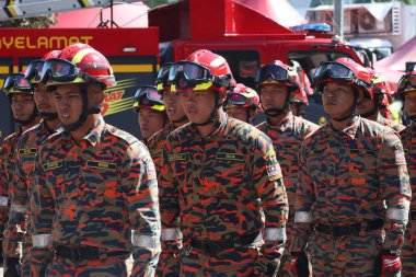 Pahang 05 May 2025- WORLD FIREMEN'S DAY 2024 was officiated by the Sultan of Pahang, Al-Sultan Abdullah Ri'ayatuddin Al-Mustafa Billah Shah ibni Almarhum Sultan Haji Ahmad Shah in Kuantan Town, Pahang 