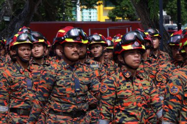 Pahang 05 May 2025- WORLD FIREMEN'S DAY 2024 was officiated by the Sultan of Pahang, Al-Sultan Abdullah Ri'ayatuddin Al-Mustafa Billah Shah ibni Almarhum Sultan Haji Ahmad Shah in Kuantan Town, Pahang 
