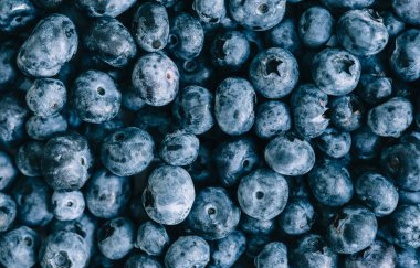 Taze yaban mersini yakın çekimi. Yiyecek arka gruplama