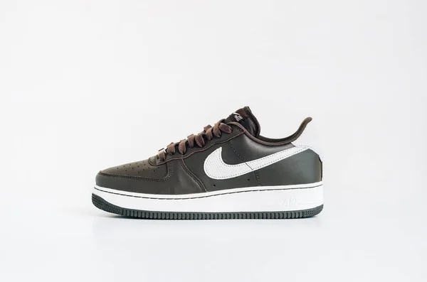 Nike Air Force Low Craft Nike Sneaker Life Style Снимки — стоковое фото