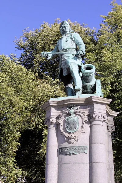 Maak een wandeling door de stad van Oslo, Noorwegen — Stockfoto