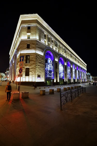 Здание Центрального детского мира в Москве — стоковое фото