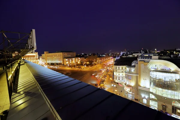 Soirée Moscou - la capitale de la Russie — Photo