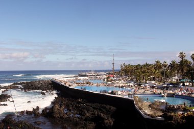Puerto de la cruz, tenerife, İspanya