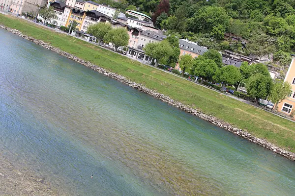 A cidade austríaca de Salzburgo — Fotografia de Stock