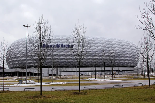 Fotbollsarena i München — Stockfoto