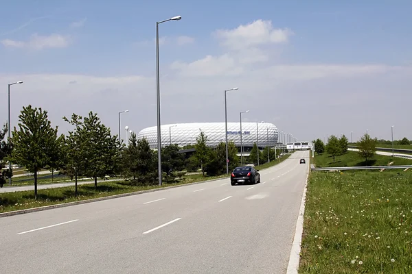 Stadion piłkarski w Monachium — Zdjęcie stockowe