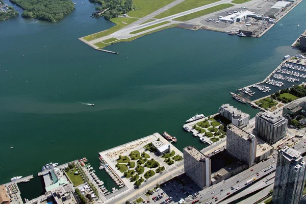 Blick von oben auf die Stadt Toronto, Kanada — Stockfoto