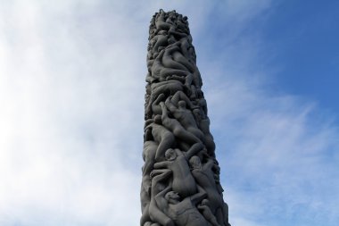 Heykel Monolith Vigeland Park