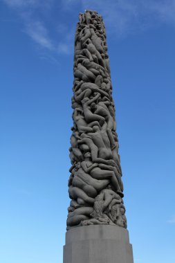 Heykel Monolith Vigeland Park