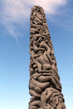 Heykel Monolith Vigeland Park
