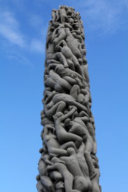 Heykel Monolith Vigeland Park