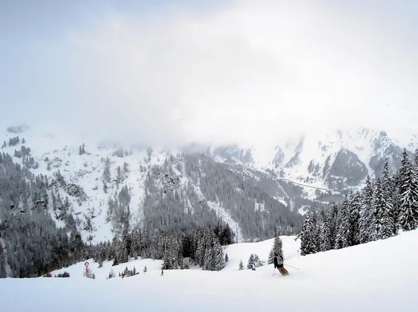 Snow covered Alps neighborhood — Stock Photo, Image