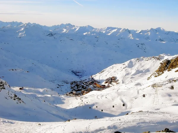 Snow covered Alps neighborhood — Stock Photo, Image