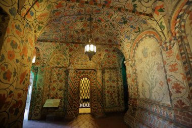 Aziz Basil Katedrali iç. Moscow, Rusya Federasyonu