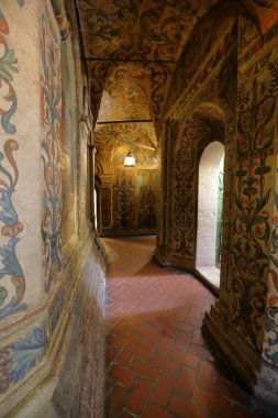 Aziz Basil Katedrali iç. Moscow, Rusya Federasyonu