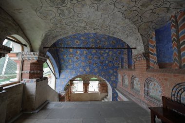 Aziz Basil Katedrali iç. Moscow, Rusya Federasyonu