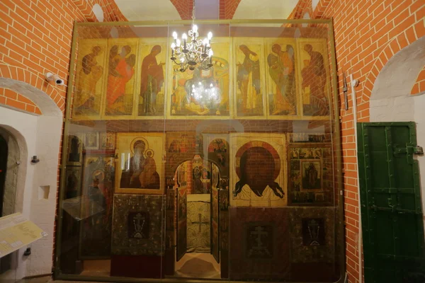 St. Intérieur de la cathédrale de Basile. Moscou, Russie — Photo