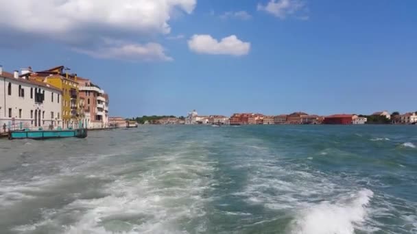 Grande Canal em Veneza — Vídeo de Stock