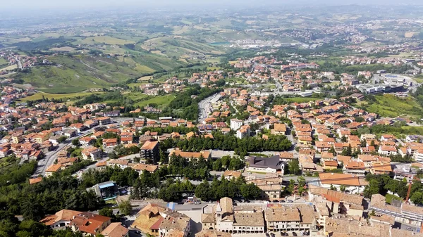 A República de San Marino. Vista geral — Fotografia de Stock