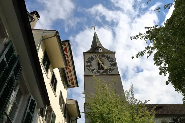 Zurich - la plus grande ville de Suisse — Photo