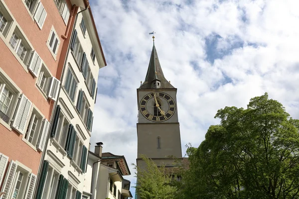 Zurich - la plus grande ville de Suisse — Photo