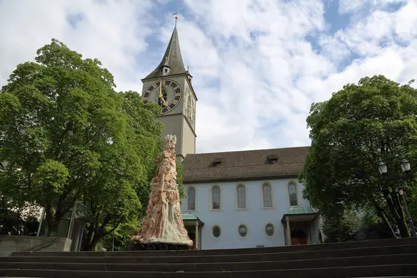 Zurich - la plus grande ville de Suisse — Photo