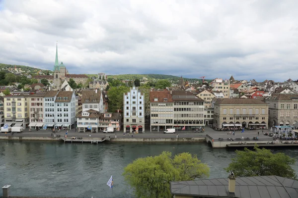 Zurich - kota terbesar di Swiss — Stok Foto