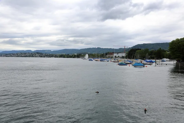Danau Zurich, Swiss — Stok Foto