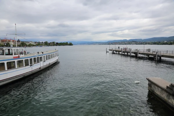 Lake zurich, İsviçre — Stok fotoğraf
