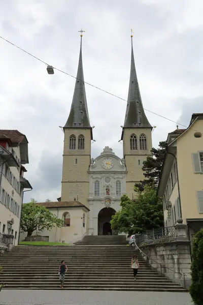 Lucerne - une belle ville en Suisse — Photo