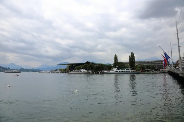 Jezero Lucerne, Švýcarsko — Stock fotografie