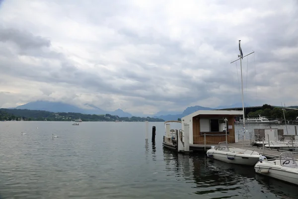 Jezero Lucerne, Švýcarsko — Stock fotografie