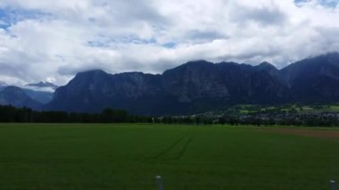 Yaz İsviçre manzara