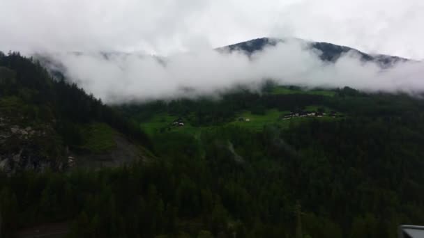 Summer Swiss landscape — Stock Video