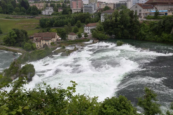 Rhinefall, Schaffhausen, Swiss — Stok Foto