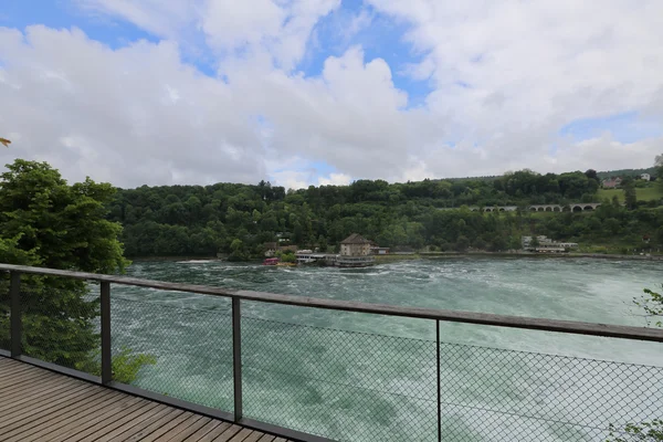 Sungai Rhine, Swiss — Stok Foto