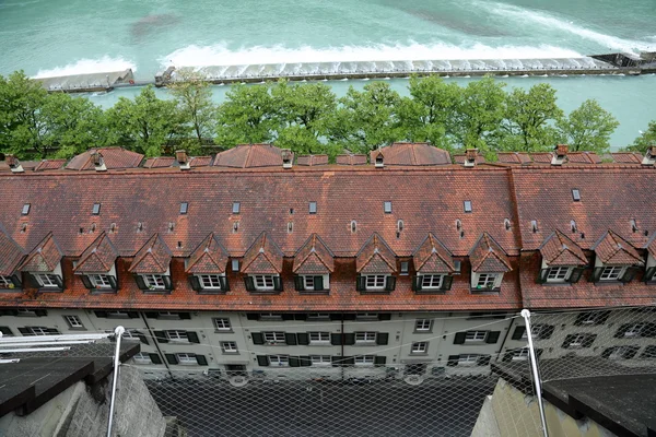 Bern, Schweiz. Allmänna uppfattningen — Stockfoto