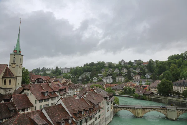 Bern, Szwajcaria. Widok ogólny — Zdjęcie stockowe