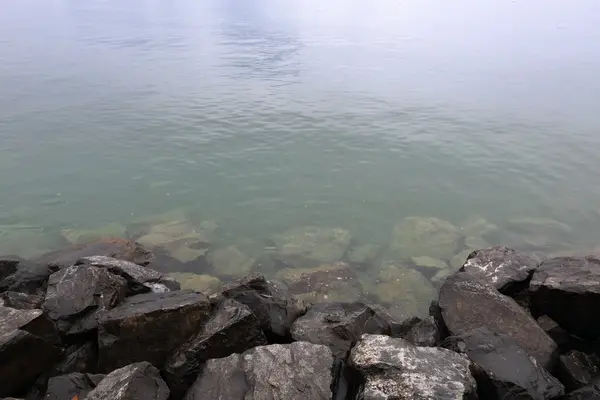 L'incredibile lago di Ginevra in estate — Foto Stock