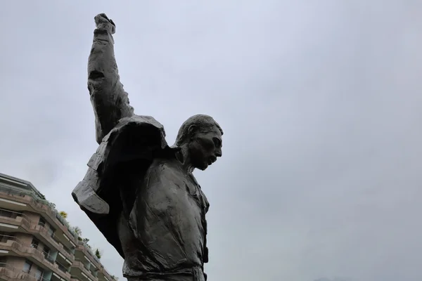 Статуя Фредди Меркурия — стоковое фото
