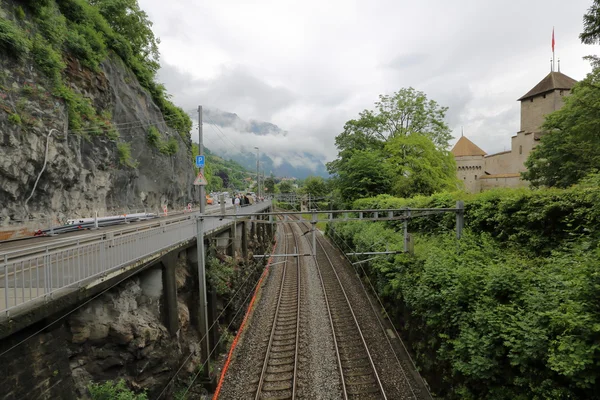 Chateau de Chillon, Montreux, Suiza —  Fotos de Stock