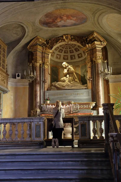 Royal Church of San Lorenzo, Turín, Itálie — Stock fotografie