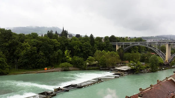 Bern, Szwajcaria. Widok ogólny — Zdjęcie stockowe
