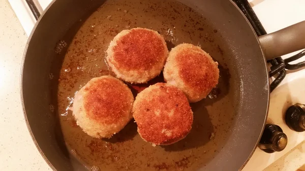 Costeletas deliciosas de carne picada — Fotografia de Stock