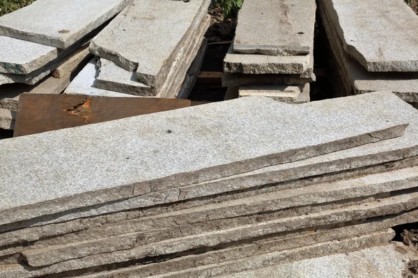 Çevre düzenlemesi için gri taş
